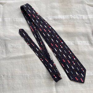 Alynn 100% Silk Necktie Sentinels by Eric Holch